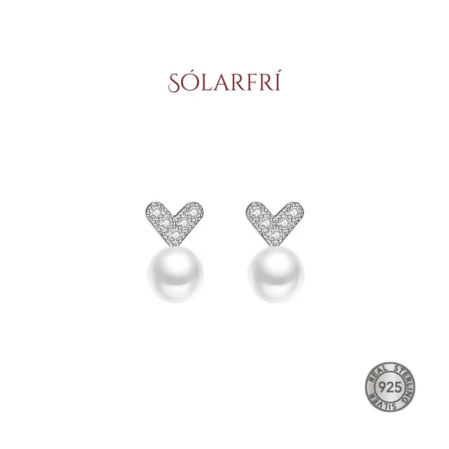 【SOLARFRi】銀針耳環｜閃耀輕奢小眾款親膚低敏 附品牌禮盒包裝(閨蜜情人女友母親老婆禮物)