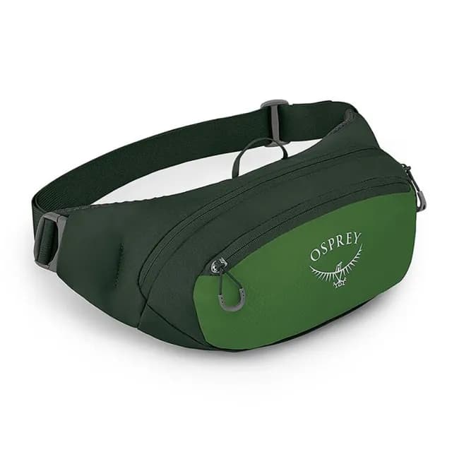 【Osprey】情人節禮物 Daylite Waist 隨身腰包 翠綠帶/綠色樹冠(運動腰包 多功能腰包 旅行腰包)