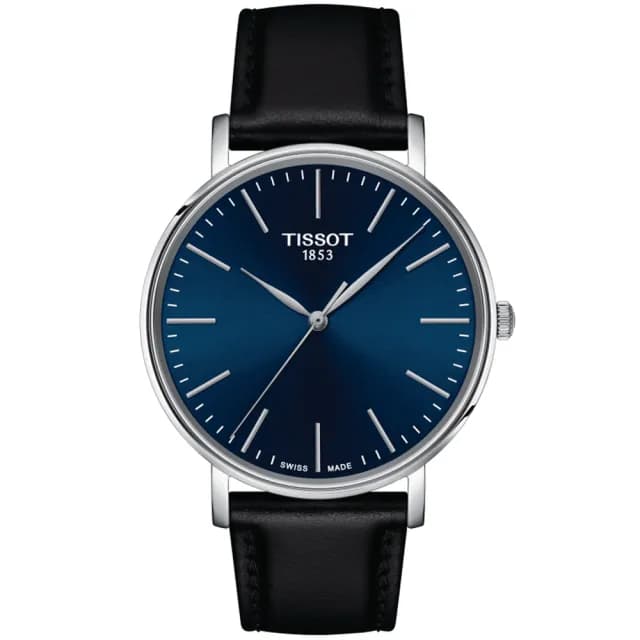 【TISSOT 天梭 官方授權】EVERYTIME 經典簡約石英腕錶 畢業禮物 送禮 推薦(T1434101604100)