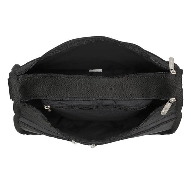 【Lesportsac】DELUXE EVERYDAY BAG 日常百搭斜背包 母親節 送禮 禮物(神秘黑)