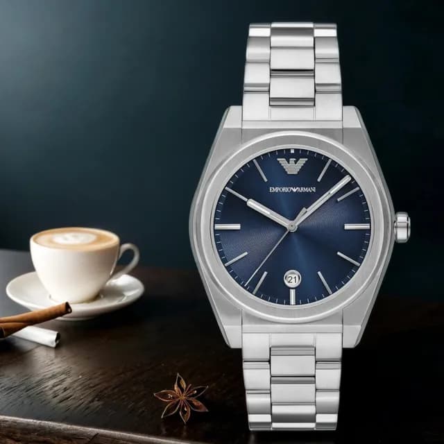 【EMPORIO ARMANI】亞曼尼 經典石英手錶-41mm 禮物 送禮 推薦(AR11620)