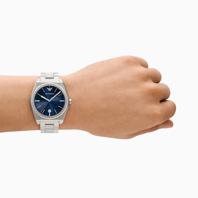 【EMPORIO ARMANI】亞曼尼 經典石英手錶-41mm 禮物 送禮 推薦(AR11620)