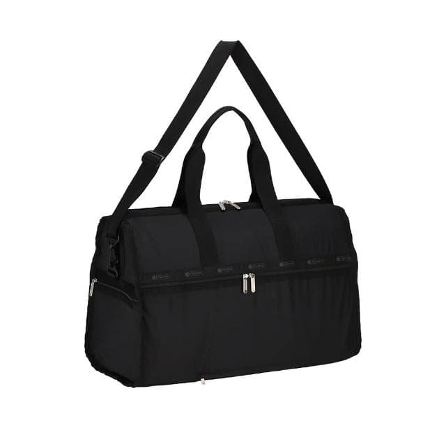 【Lesportsac】豪華大型旅行包 母親節 送禮 禮物(經典黑)