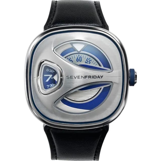 【SEVENFRIDAY】ME系列流線型機械錶-44.5x44mm 送禮 禮物 推薦(ME1/01)
