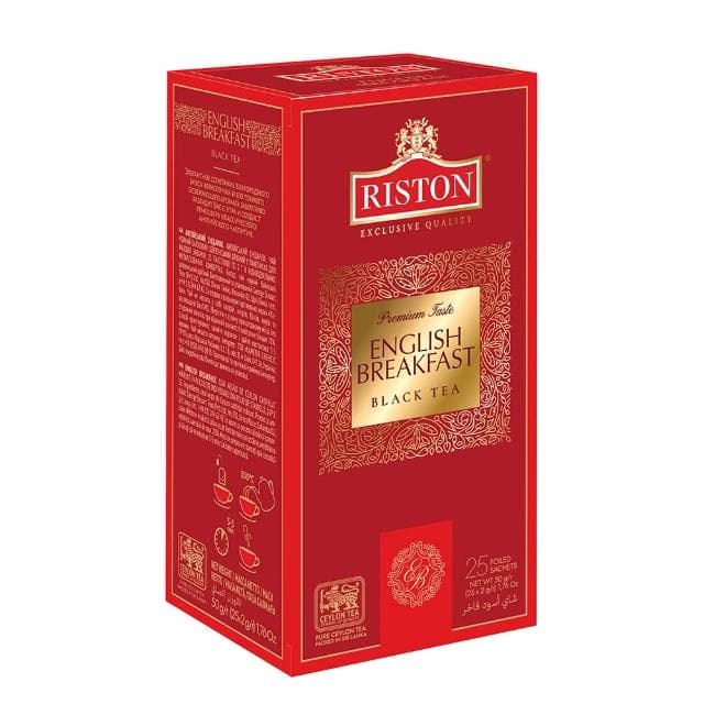 【瑞斯頓Riston】英式早餐茶2g*25入