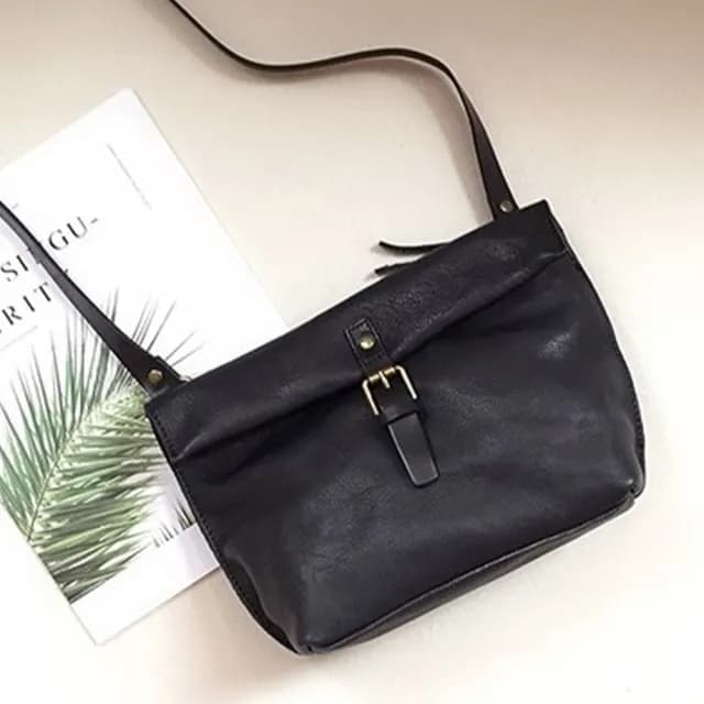 【LEESA】父親節禮物 牛皮包包\真皮包包\側背包\男女包包\手工包包\植鞣牛皮\復古包包\文青包包\棕色包包\