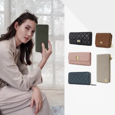 【LureDada 鹿兒搭搭】質感女用皮夾 真皮長夾 短夾 精品皮夾(招財／禮物／皮夾)