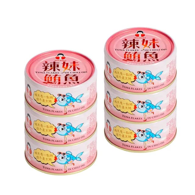 【東和食品】買一送一_辣妹鮪魚*6罐(好媽媽的味道/送禮推薦)