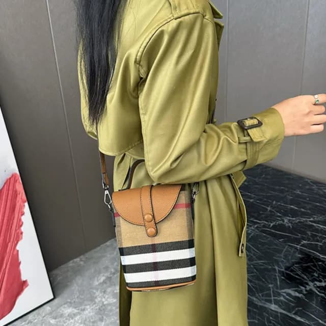 【MoonDy】情人節禮物 帆布包 包包女 斜背包 女生側背包 小包包 手機包 復古包包 質感 小水桶包 百搭 單肩