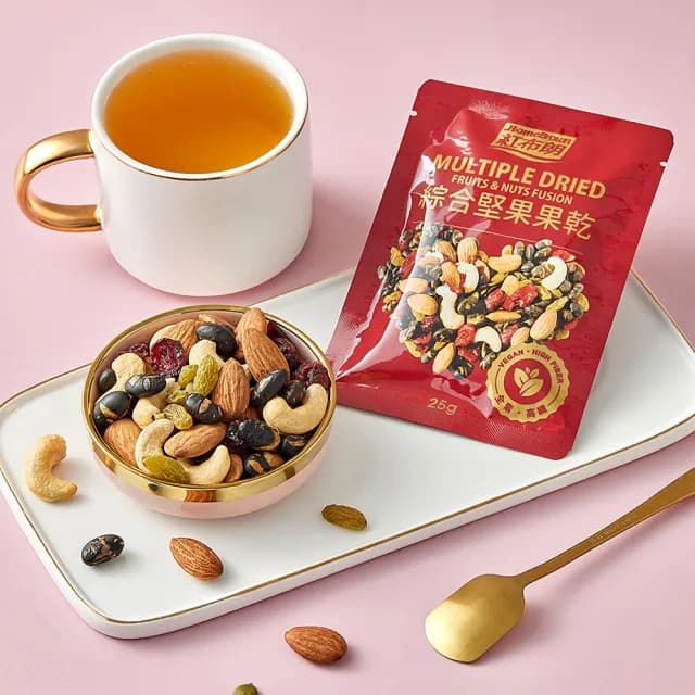 【紅布朗】綜合堅果果乾隨手包禮盒25gX12包(送禮推薦/年節/春節/過年/尾牙禮品/長輩/養生/素食/伴手禮)