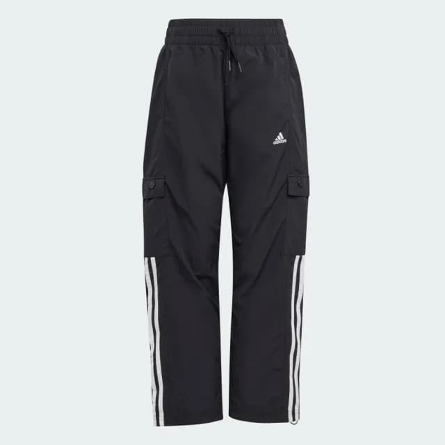 【adidas 愛迪達】運動長褲 童裝 IV9455