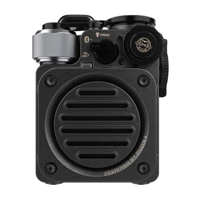 【MUZEN】Wild Mini 戶外越野防水藍牙喇叭(露營/登山/健行/滑板/野性/IPX5防水/金屬/LED照明/攜帶式/音響)