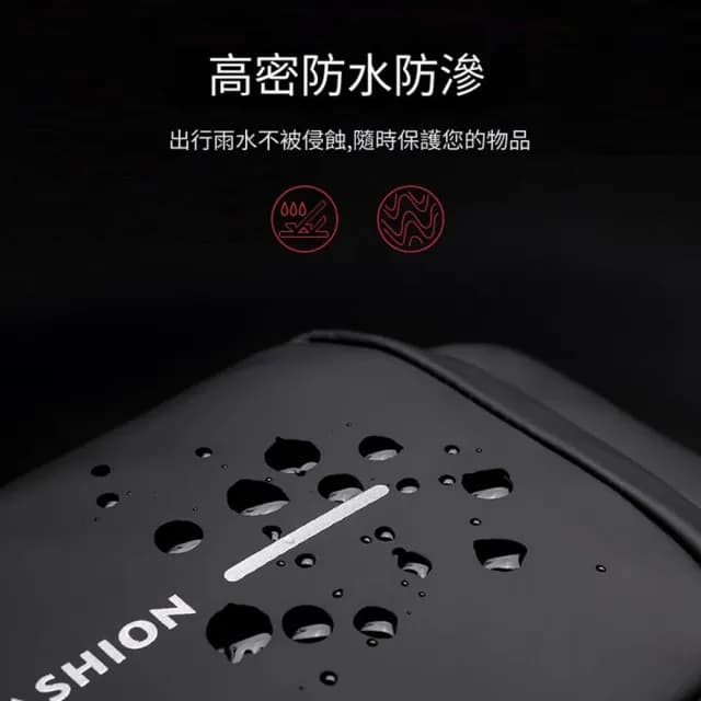 【YOGEMDI】父親節禮物 防盜斜背機車包(密碼防盜包 男士包 附USB充電孔)