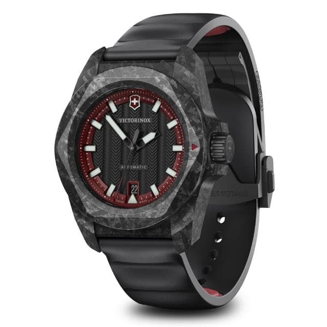 【VICTORINOX 瑞士維氏】I.N.O.X 十週年特別版 限量 碳纖維 機械腕錶 禮物 推薦(VISA-242024.1)