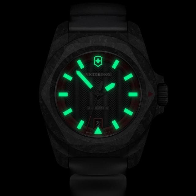 【VICTORINOX 瑞士維氏】I.N.O.X 十週年特別版 限量 碳纖維 機械腕錶 母親節 禮物 推薦(VISA-242024.1)