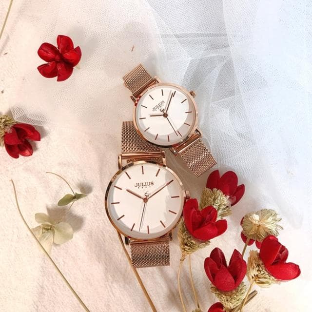 【JULIUS 聚利時】天使之戀 米蘭經典腕錶 大小款 JA-1164(五色/36mm/28mm)