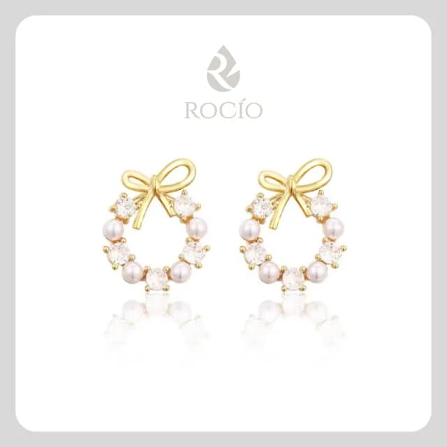 【ROCiO】ROCiO專櫃品牌輕奢經典耳環｜無耳洞耳夾款(母親節閨蜜生日情人節女友禮物)