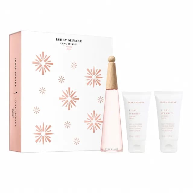 【ISSEY MIYAKE 三宅一生】一生之水牡丹女性淡香水禮盒-淡香水50ml+身體乳50mlx2(平行輸入)