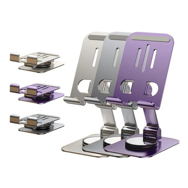 【Ouboo】碳素鋼手機支架 平板桌上型支架 桌面懶人支架 交換禮物