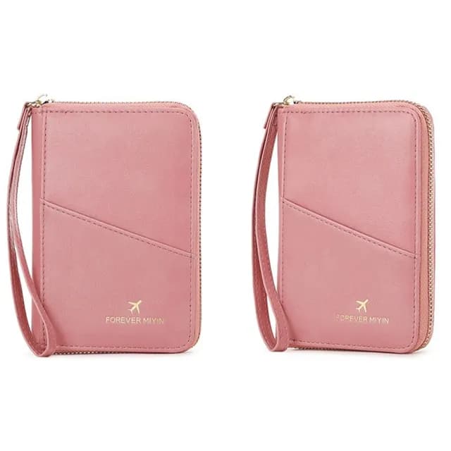 【MoonDy】雙11 護照夾 多功能收納包 機票收納 防水包 護照包 防盜刷錢包 證件包 拉鍊護照包 大