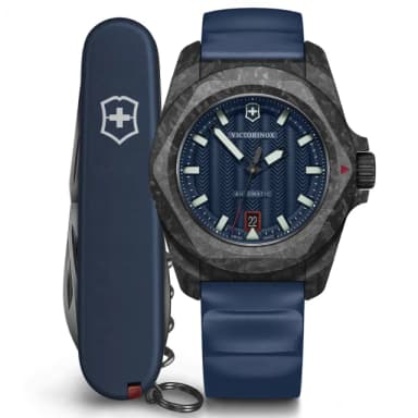 【VICTORINOX 瑞士維氏】I.N.O.X系列 碳纖維 經典時尚機械腕錶 畢業禮物 送禮 推薦(VISA-242022.1)