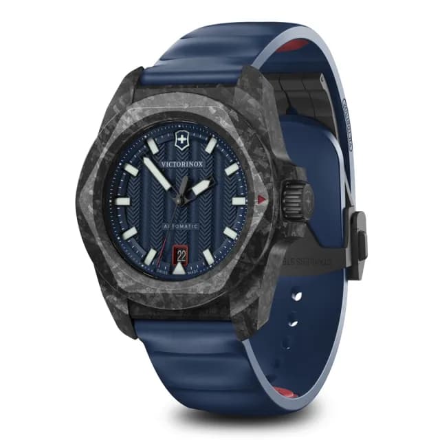 【VICTORINOX 瑞士維氏】I.N.O.X系列 碳纖維 經典時尚機械腕錶 畢業禮物 送禮 推薦(VISA-242022.1)