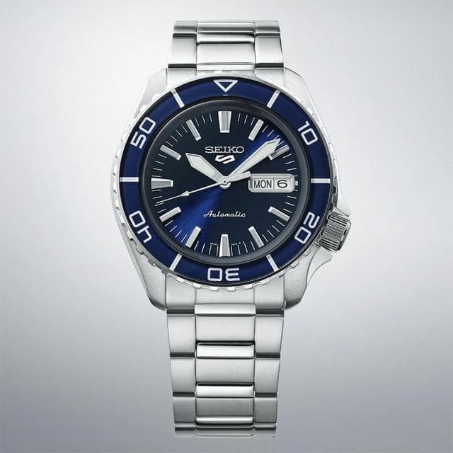 【SEIKO 精工】官方授權 5 Sports 系列  時尚潛水機械男錶 送禮推薦-42.5mm SK008(SRPK97K1)