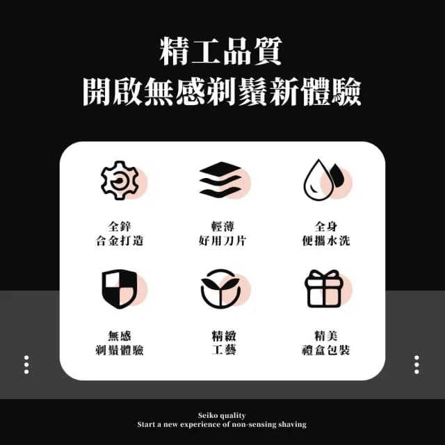 【帥氣輪廓】簡約老式復古剃鬍刀(刮鬍子 刮眉毛 汗毛 刮臉 修臉 剃鬚刀 脫毛刀 修鬢角 雙面 禮物 男士)