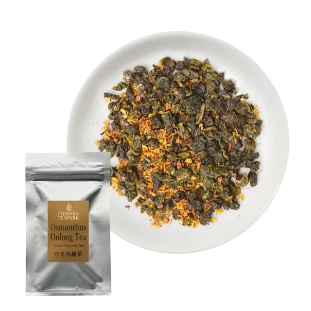 【沁意】春茶薰花! 桂花烏龍-十里桂香特惠組(100g*4盒/附試喝包)