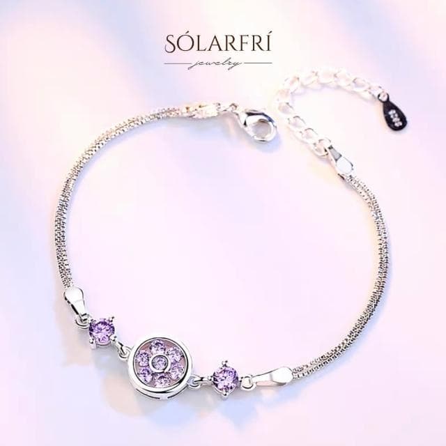【SOLARFRi】輕奢設計款手鍊｜女士手鏈可調整手圍大小 附禮盒包裝(閨蜜女友老婆情人生日禮物)