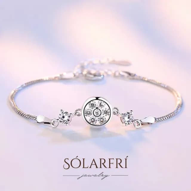 【SOLARFRi】輕奢設計款手鍊｜女士手鏈可調整手圍大小 附禮盒包裝(閨蜜女友老婆情人生日禮物)