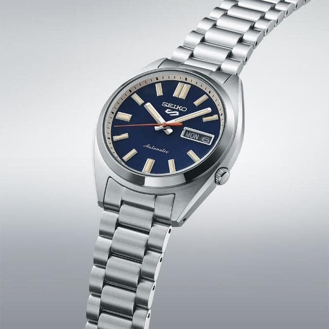 【SEIKO 精工】5 Sports系列 SNXS 復古風 機械腕錶 母親節 禮物 推薦(SRPK87K1/4R36-15M0B)