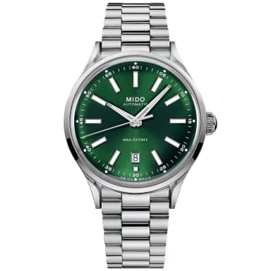 【MIDO 美度 官方授權】先鋒 PATRIMONY 80小時動力機械錶-40mm 情人節 禮物(M0404071109100)