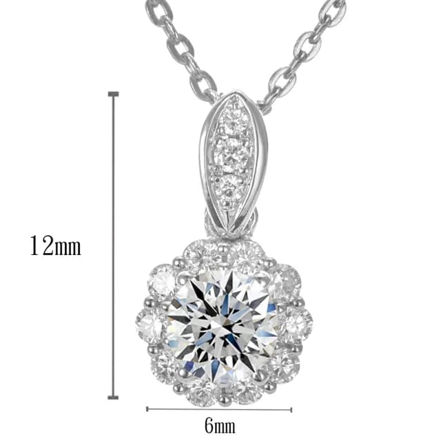 【DOLLY】0.30克拉 天然鑽石 F/VS2 完美車工18K金項鍊-005(母親節 長輩送禮 交換禮物首選)