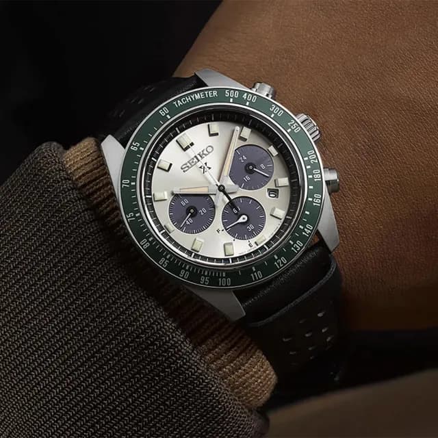 【SEIKO 精工】Prospex Speedtimer太陽能三眼計時手錶 新年 禮物 推薦(V192-0AH0F SSC943P1)