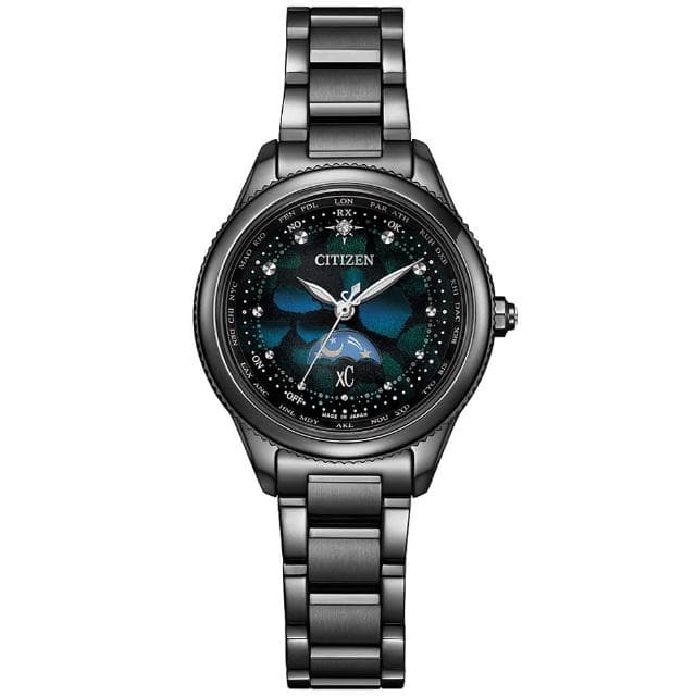 【CITIZEN 星辰】xC Hebe田馥甄 廣告配戴 100週年 宇宙幻彩 電波光動能腕錶 母親節 禮物 推薦(EE1008-56E)