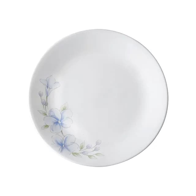 【CorelleBrands 康寧餐具】春晨藍花8吋平盤