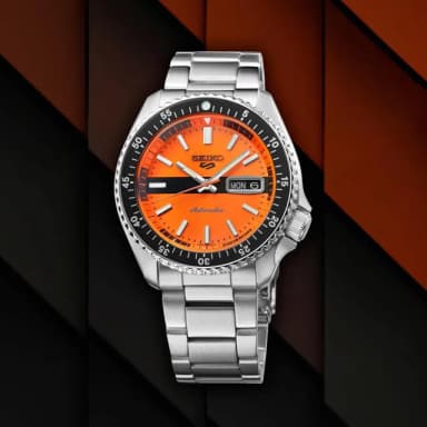 【SEIKO 精工】5 Sports 55周年 復刻1969 SKX現代詮釋版機械錶 情人節 禮物(4R36-13V0L/SRPK11K1)
