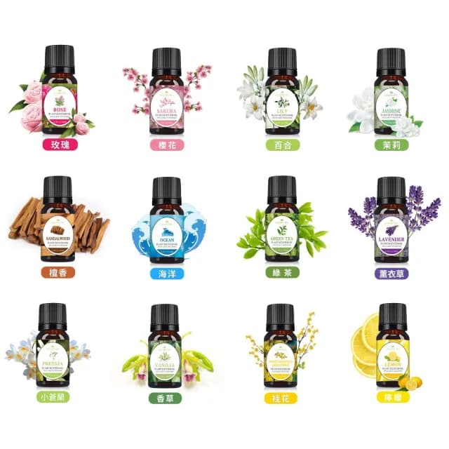 【CHYUNYAO】ELEGANT LIFE水溶性植萃香薰精油 4入組(水氧機專用 加濕器 薰香 擴香)