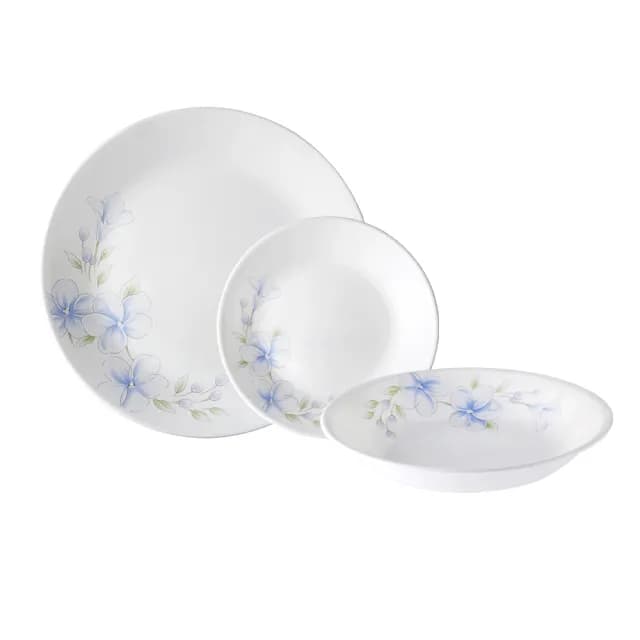 【CorelleBrands 康寧餐具】春晨藍花3件式餐盤組