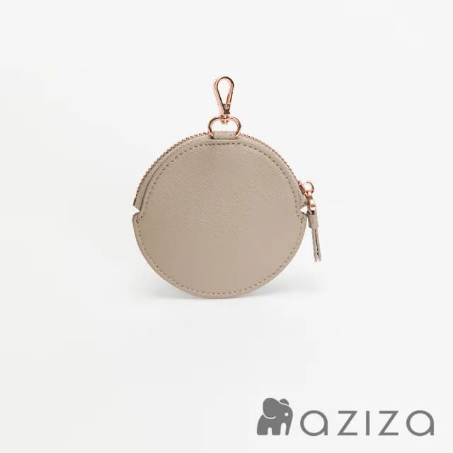 【aziza】圓形多功能掛式零錢包(多色)