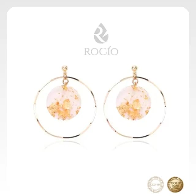 【ROCiO】ROCiO專櫃品牌輕奢經典耳環｜無耳洞耳夾款(母親節閨蜜生日情人節女友禮物)
