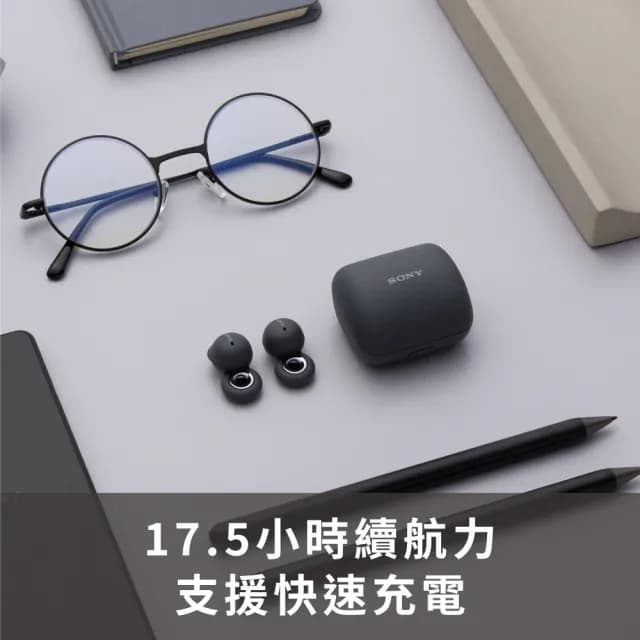 【SONY 索尼】A級福利品 WF-L900 LinkBuds 真無線 開放式 藍牙耳機(公司貨)