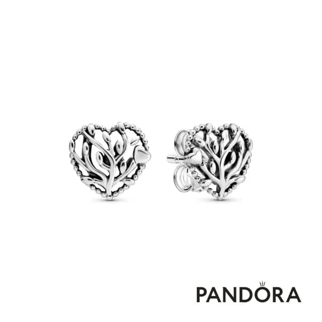 【Pandora官方直營】家庭樹耳環-絕版品