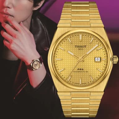 【TISSOT 天梭 官方授權】PRX系列 復刻 機械腕錶 畢業禮物 送禮 推薦(T1374073302100)