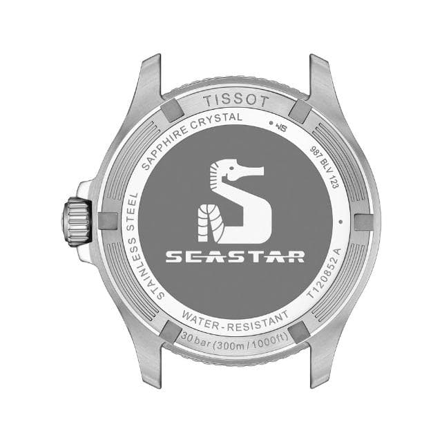 【TISSOT 天梭】SEASTAR1000海星系列 GMT潛水腕錶 母親節 禮物 推薦(T1208521105100)