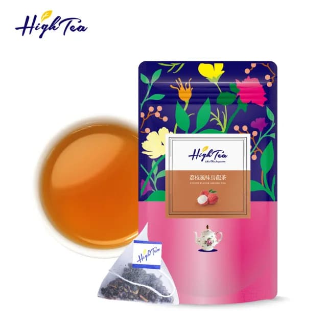 【High Tea】荔枝風味烏龍茶4袋組│4gx12入x4袋