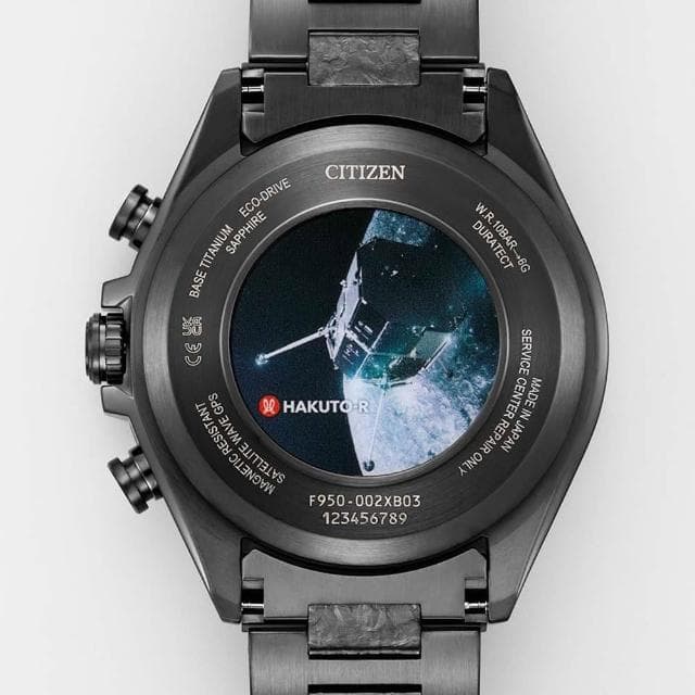 【CITIZEN 星辰】闇月限量 韋禮安配戴款 廣告款 GPS鈦金屬光動能腕錶 男生禮物 送禮推薦(CC4065-61Y)