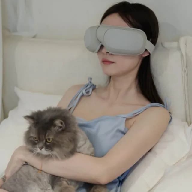 【Project Mars 火星計畫】火星計畫冥想按摩舒壓眼罩 熱敷眼罩(加熱迅速/眼睛痠痛舒緩/母親節禮物)