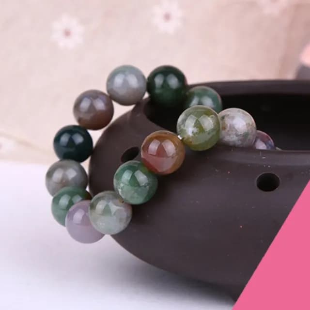 【Penny珮妮】印度瑪瑙手鍊8mm(母親節禮物/交換禮物/送女友/送閨蜜/生日禮物/情人節)